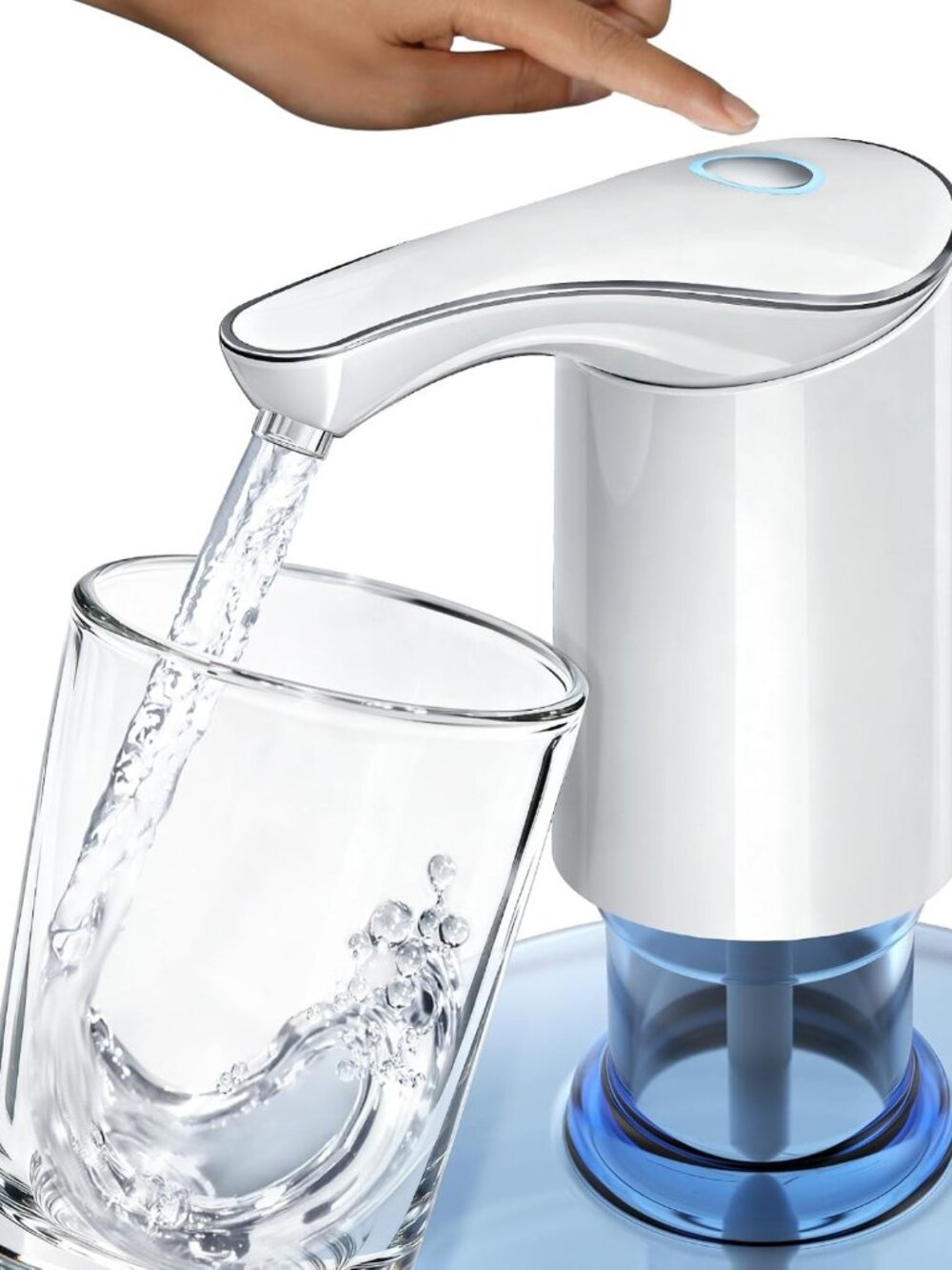 High-Output Electric USB C Water Pump for 5 Gallon Jug - Easy Water Dispenser